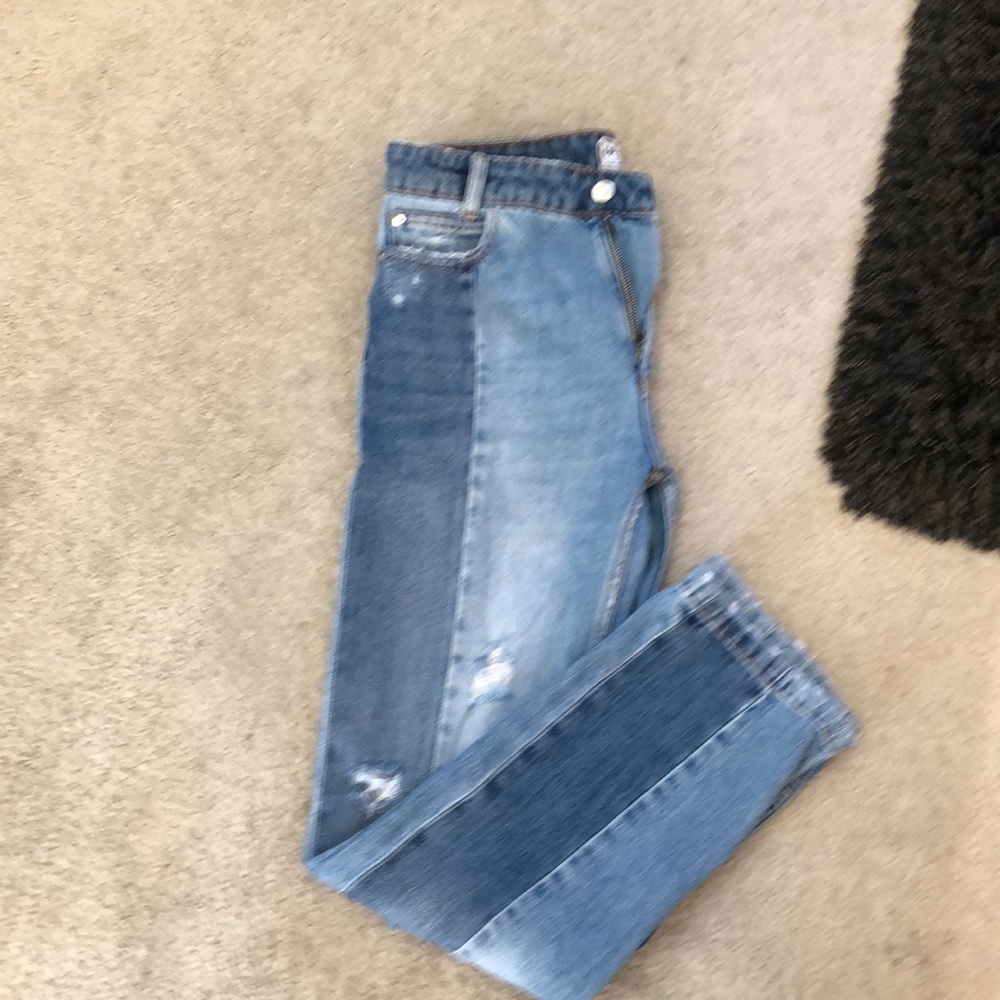 Free People 2 toned jeans